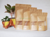  Open Window Kraft Paper Food Bags Custom Self-Styled Packaging Bags Can Be Customized
