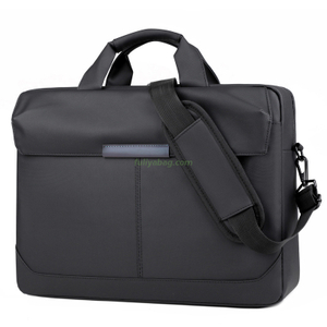 Men Office Business Student Shoulder Bag Executive Briefcase Luxury PU Waterproof Laptop Sling Bag Briefcase