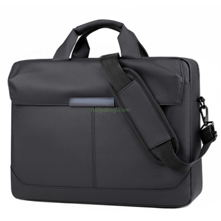 Men Office Business Student Shoulder Bag Executive Briefcase Luxury PU Waterproof Laptop Sling Bag Briefcase