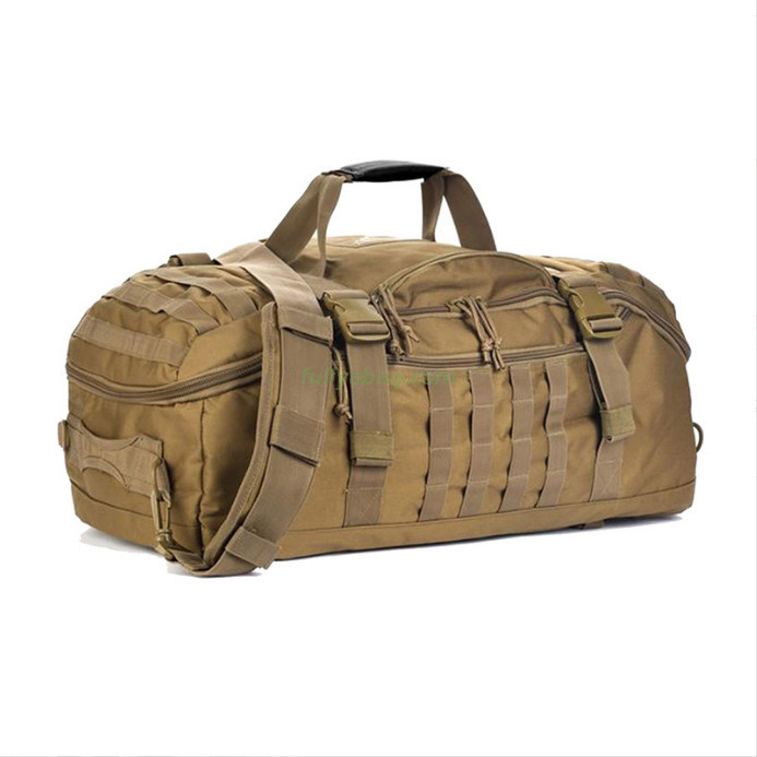 600D Nylon Waterproof Large Compartment Duffle Weekender Bag Sport Tactical Luggage Travel Bags for Men