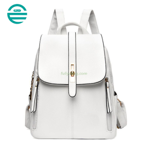 Multifunctional High Quality Female Large Capacity Backpacks School Travel Purses Women's Leather Backpack