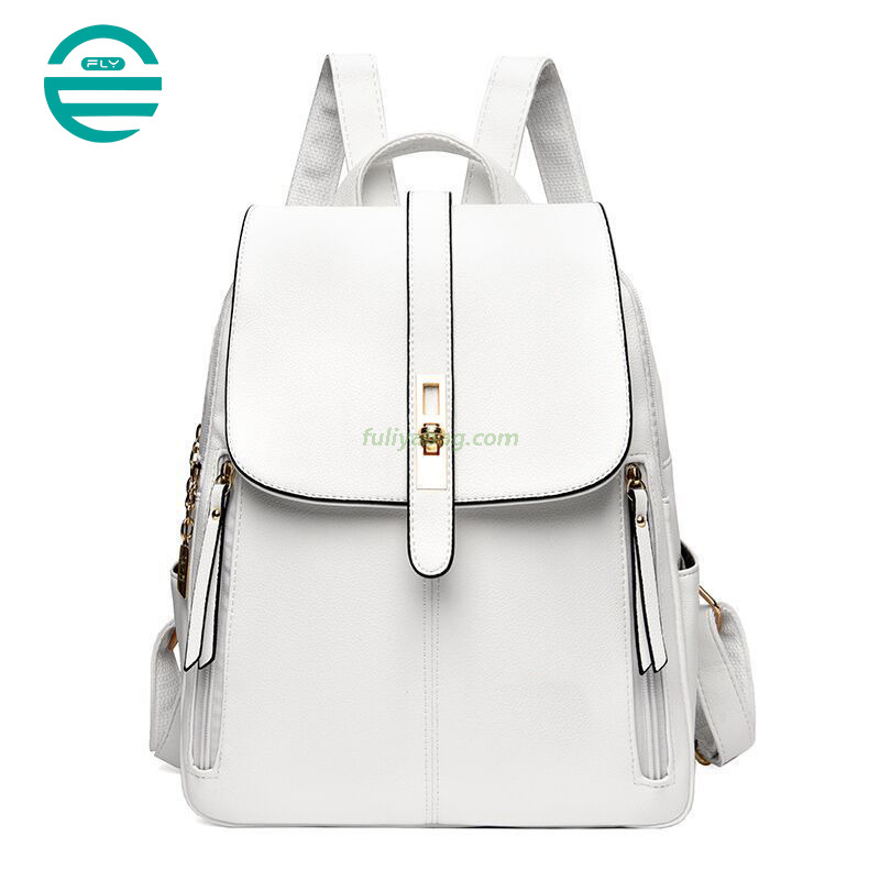 Multifunctional High Quality Female Large Capacity Backpacks School Travel Purses Women's Leather Backpack