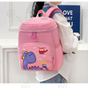 Wholesale Lightweight Kindergartens Children's Double Shoulder Student Backpack Custom Cute Cartoon Dinosaur School Bag