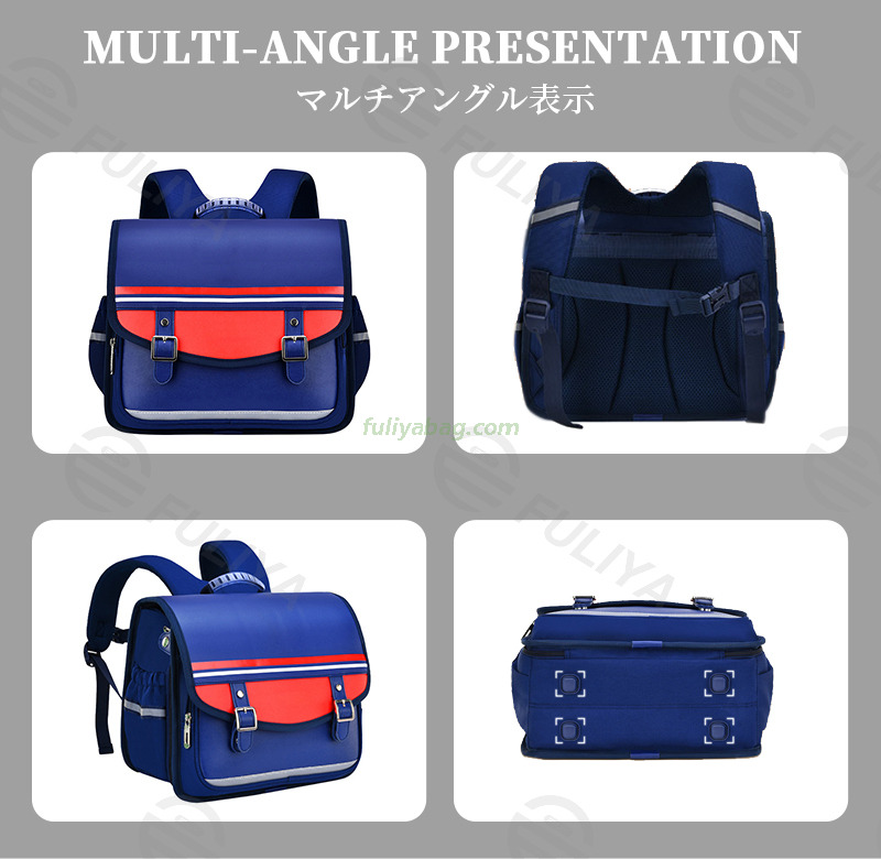 New Design British Style Children's Schoolbag Lightweight Water-Repellent Primary Nursery Students Kids School Bags