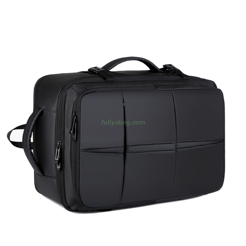 Factory Custom Nylon School Bag Pack Casual Carry On Laptop Compartment Business Travel Backpack for Men