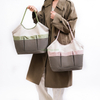 Custom Printed Logo Large Capacity Mommy Tote Bag Ladies Handbag Women's Shoulder Bag for Work Casual Outings
