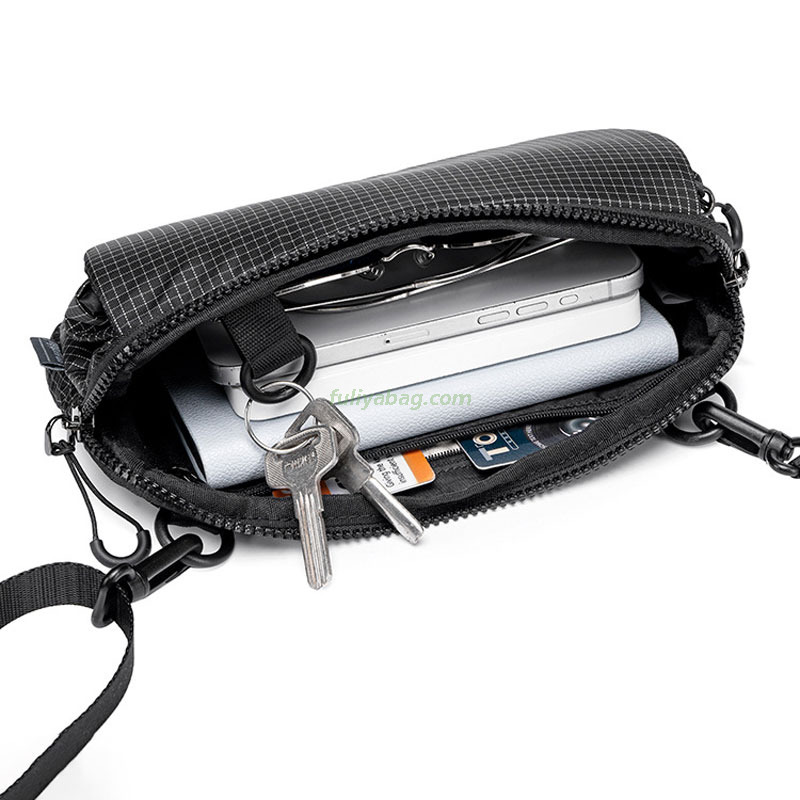 Custom Unisex Minimalist Lightweight Daily Use Mini Crossbody Phone Pouch Small Casual Shoulder Bag for Wallet Essentials