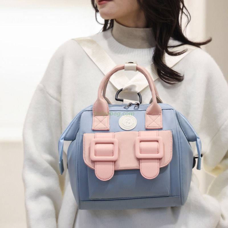 Wholesale Large Capacity Travel Outing Mommy Daypack Maternity Tote Handbag Mom Diaper Backpack for Baby Stroller
