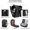 Custom Waterproof Large Usb Business Laptop Bag Carry on Light Approved Expandable Backpack Men Women Travel Bag Sets