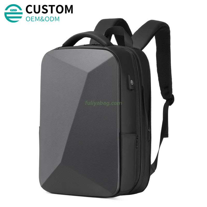 Fashion Travilling Back Pack Bag Waterproof EVA School University Travel Business Laptop Backpack with USB Charging Port