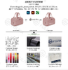 Custom Women Luxury Large Capacity Lightweight Travel Toiletry Makeup Bag Puffy Storage Handbag Cosmetics Bag