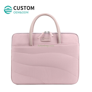 Custom Large Capacity Business Office Laptop Briefcase Tote Bag Water Resistant Messenger Bag for 13 14 15.6 Inch Laptop