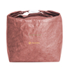 Custom Eco-Friendly Folding Food Pouch Reusable Leak-Proof Cooler Bag Tyvek Insulated Lunch Bag for Work School Picnic