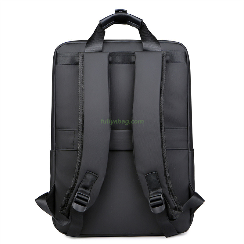 Wholesale Design Backpack Multi Functional Waterproof PU Leather Backpack Black Men School Laptop Bags Rucksack