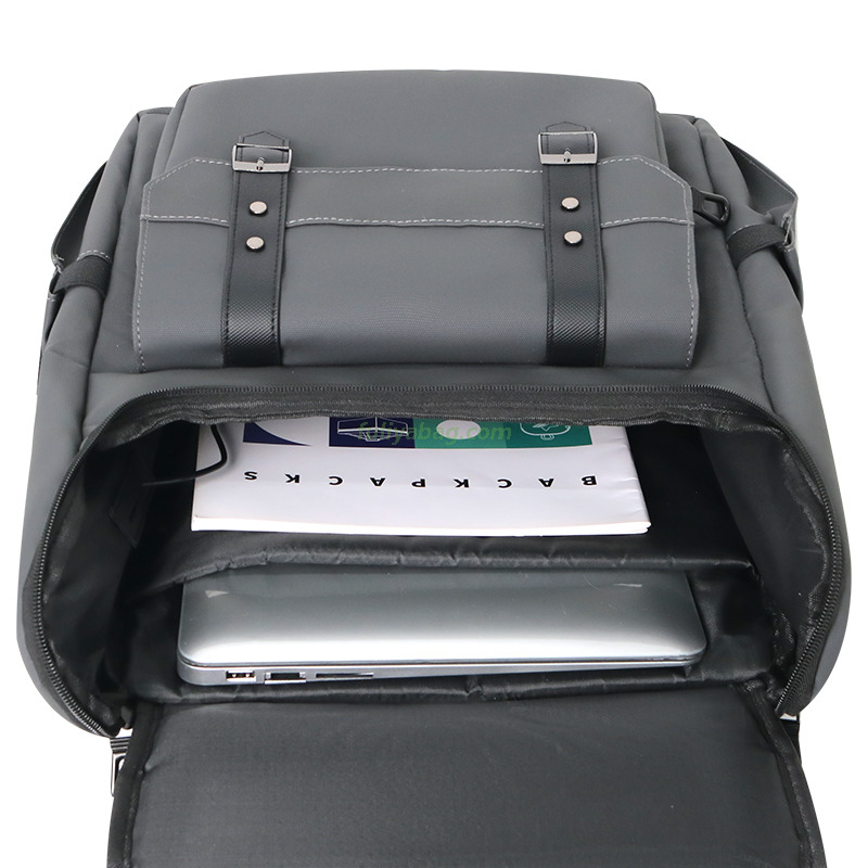 OEM ODM Design School Office Business Computer Back Pack USB Charging Port Travel Laptop Backpack bag for Men