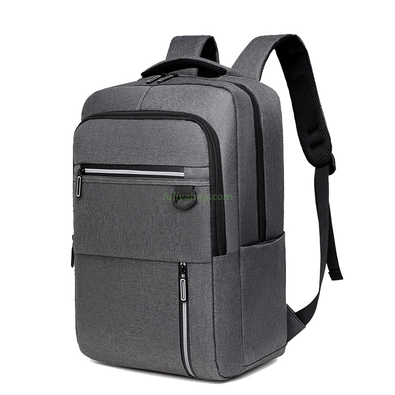 Custom Logo Polyester Waterproof Usb Charging Anti-theft Smart Casual College School 16inch Computer Laptop Backpack