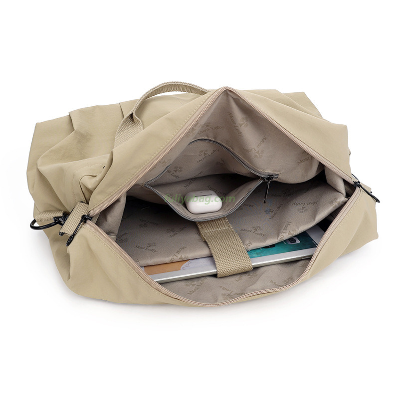 Unisex Lightweight Short Travel Shoulder Crossbody Bag Large Capacity Sport Yoga Fitness Bag Portable Duffle Gym Bag