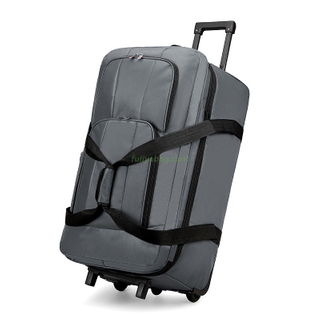 Custom Logo Waterproof Extra Large Oxford Travelling Bags Trolley Luggage Bag Folding Travel Bag Rolling Suitcase