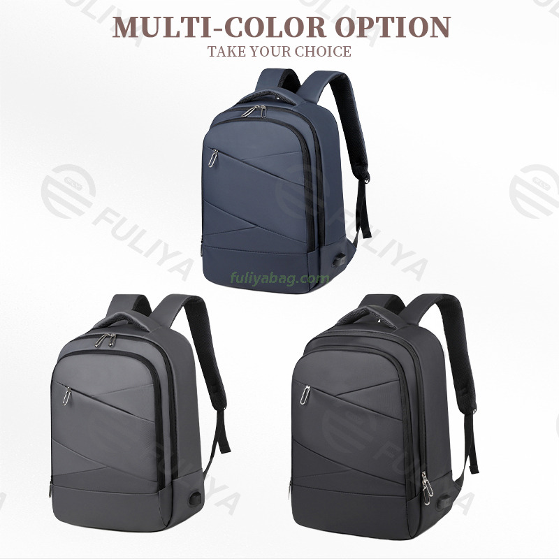 Wholesale Unisex Waterproof Casual Business Travel School Backpacks Men’s Laptop Backpacks With Usb Charging