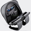 Custom Factory Direct Men's Briefcase Bag College Business Backpack Portable Ultra Slim Expandable PU Laptop Backpack