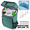 Wholesale Hiking Camping Beach Large Capacity Insulated Oxford Back Pack Custom Soft Cooler Bag Backpack for Beverages