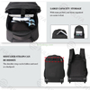 OEM Trolley Luggage Suitcase High School College Rolling Travel Backpack 17 inch Business Laptop Backpack with Wheels