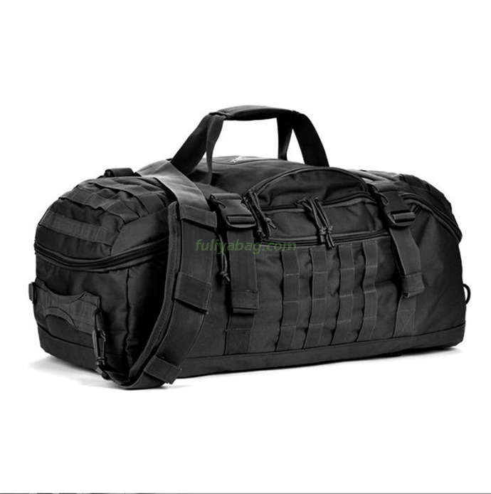 600D Nylon Waterproof Large Compartment Duffle Weekender Bag Sport Tactical Luggage Travel Bags for Men