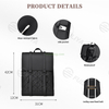Computer Backpack Waterproof PU Leather Casual Business Notebook Interlayer Bag Laptop Backpack for Men