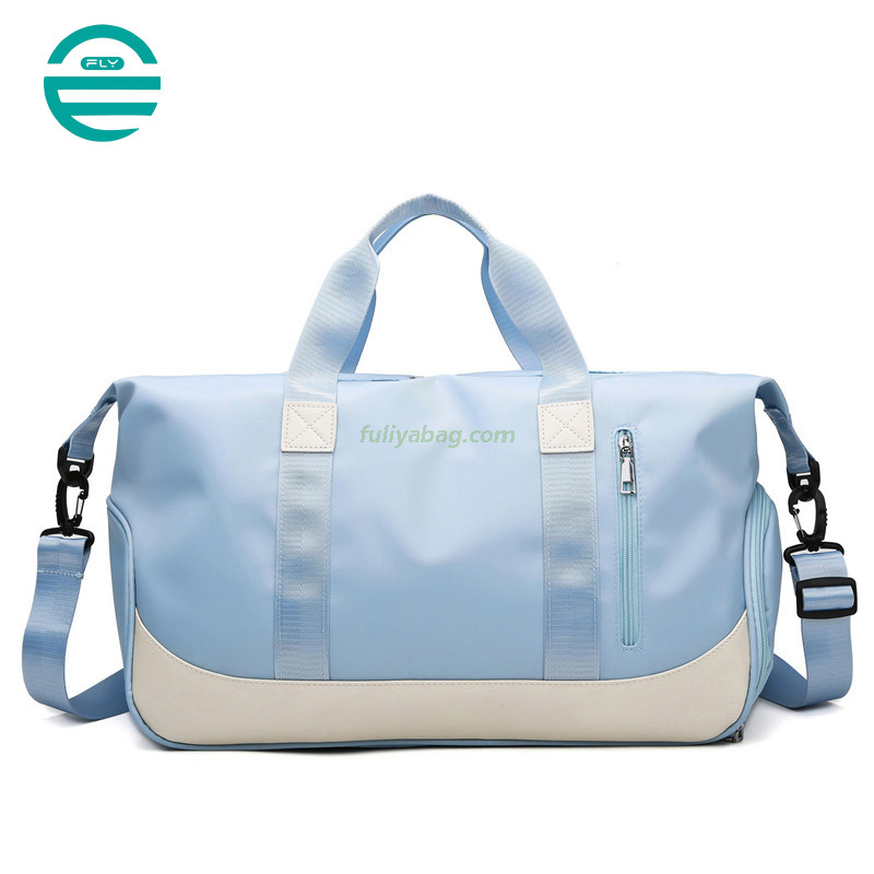 Custom Logo Large Capacity Waterproof Weekender Overnight Duffle Tote Bag Luggage Travel Bags For Women Men