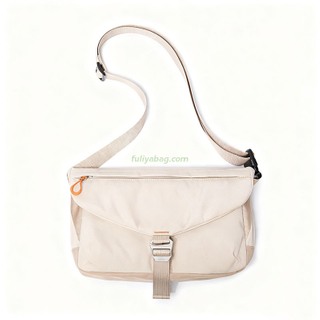 Fashion Waterproof College Students Men's Messenger Bag Large Capacity Multi Compartment Travel Crossbody Shoulder Bag
