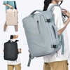 Extra Large Capacity Durable Waterproof Oxford Expandable 16inch Business Travel USB Portable Backpack Laptop Bag for Men