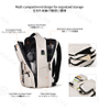 OEM Oxford Waterproof USB Charging Multiple Compartments Laptop Bagpack Business Student 180° Closure Travel Backpack