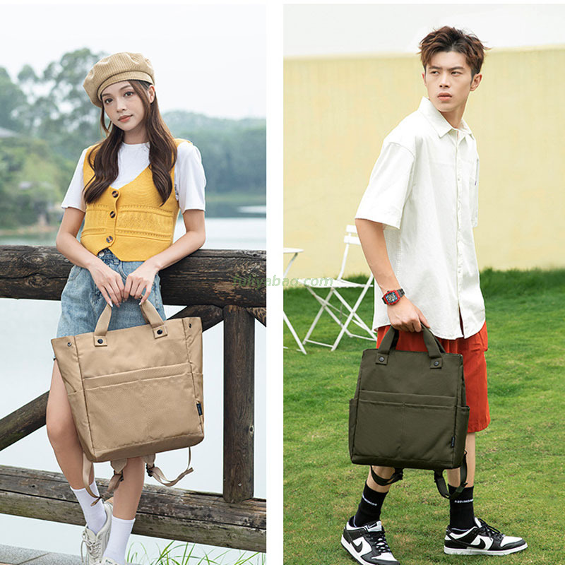 Multifunctional Storage Computer Bag Laptop Backpack Unisex Sports Breathable Fitness Bag Hand-Held Messenger Briefcase