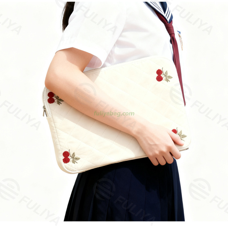 Custom 13-14 Inch Laptop Case Women Computer Bag 16 Inch Puffy Laptop Sleeve Compatible for MacBook Notebook Air Pro