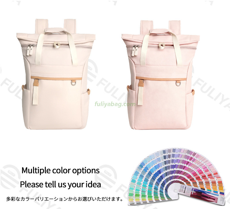 Custom Women Men Daily Commute Urban Business Getaway Backpack Water-Repellent Travel Backpack With Laptop Compartment