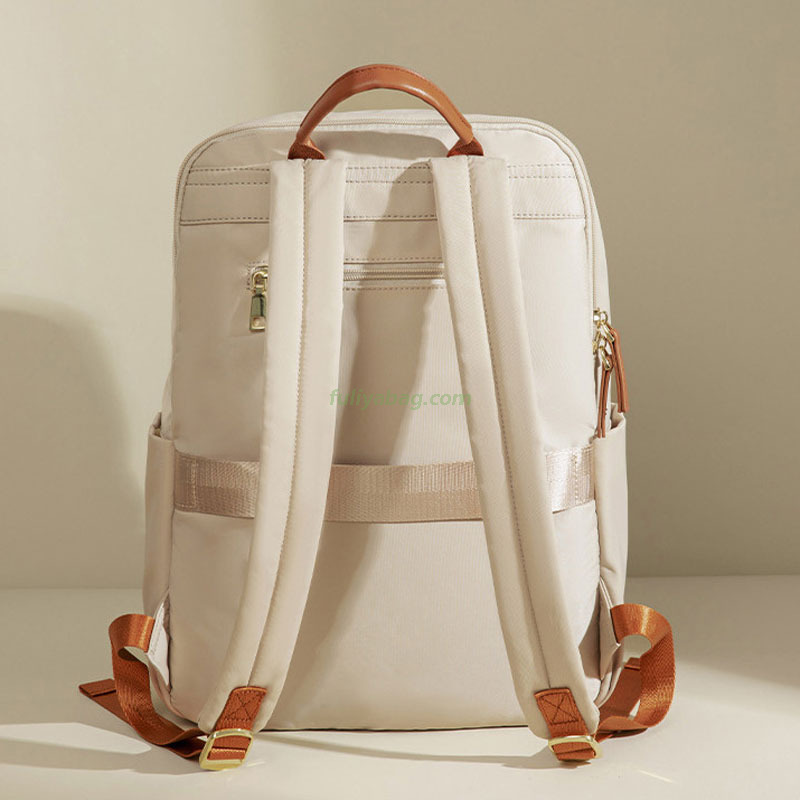 Custom 15.6 Inch Laptop Carrying Bag Leisure Travel Daily Use Shopping Backpack Large Capacity Luxury Women's Backpack