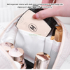 Large Capacity Handheld Organizer Bag Durable Portable Toiletry Travel Makeup Bag Pu Material Waterproof Cosmetic Bag