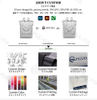 Fashion Women's Backpacks College Student Waterproof USB Laptop Bags for Girls School Backpack Travel Shoulder Bags