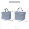 Recycled Waterproof Soft Lunch Tote Bag Custom Cooling Travel Large Capacity Insulated Cooler Bag Handbag for Picnic