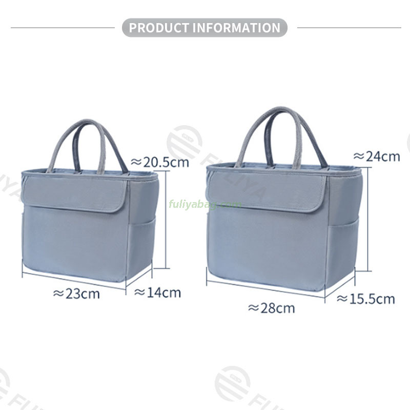 Recycled Waterproof Soft Lunch Tote Bag Custom Cooling Travel Large Capacity Insulated Cooler Bag Handbag for Picnic