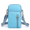 Luxury Fashion Nylon Custom Ladies Single Mobile Phone Bags Waterproof Small Women's Messenger Crossbody Bag