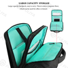 Unisex Laptop Zipper Bag Waterproof Fabric Customizable Logo Student Work Business Travel Laptop Backpack With USB