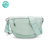 Wholesale Polyester Fibre Foldable Daily Casual Large Capacity Fanny Pack Belt Bag Outdoor Sport Cross body Bag