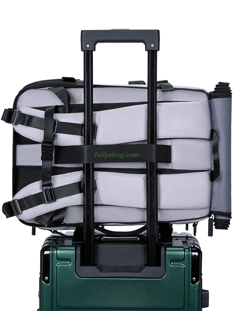USB Interface Waterproof Dry and Wet Separation Backpack Outdoor Travel Gym Laptop Backpack With Shoe Compartment