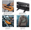 Fuliya Custom Stylish Water-Resistant Bike Mount Sling Pack Small Backpack Cycling Hiking Crossbody Bag Men’s Chest Bag