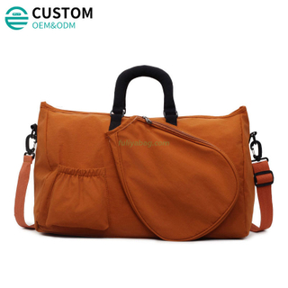 Custom Multi-Functional Lightweight Travel Training Badminton Gear Bag Gym Sports Duffle Bag With Racket Compartment
