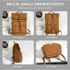 Fashion Men Female Travel Bagpack Large Capacity School Bags College Laptop Bags Student Casual Rolltop Roll Backpack