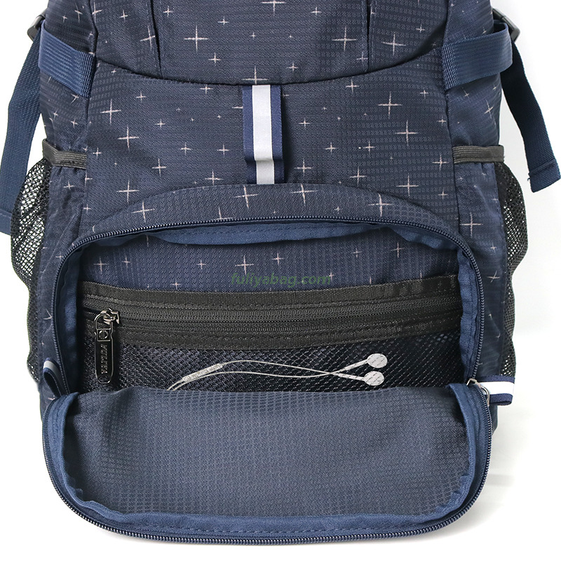 Fashion Trekking Backpack Waterproof Large Capacity Outdoor Travel Hiking Bag Custom Men Casual Sport Backpack