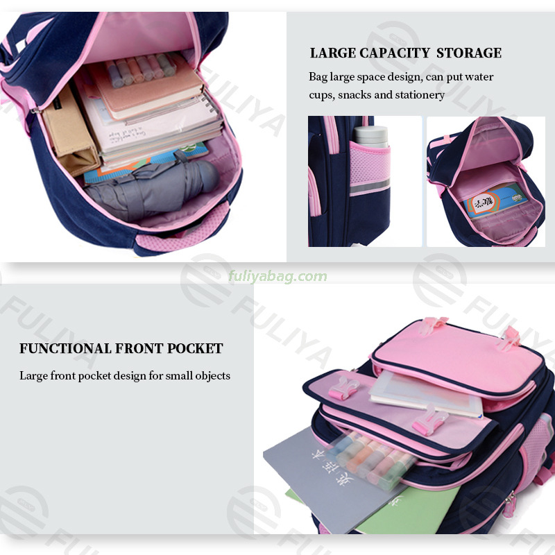 OEM Customize Logo Shoulders School Bag Cartoon Baby kids Preschool Children Backpack School Bags for Teenager Girls