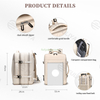 Custom Large Expandable Smart Travelling Bagpack Mens Women Business Travel Laptop Backpack With USB Charging Port
